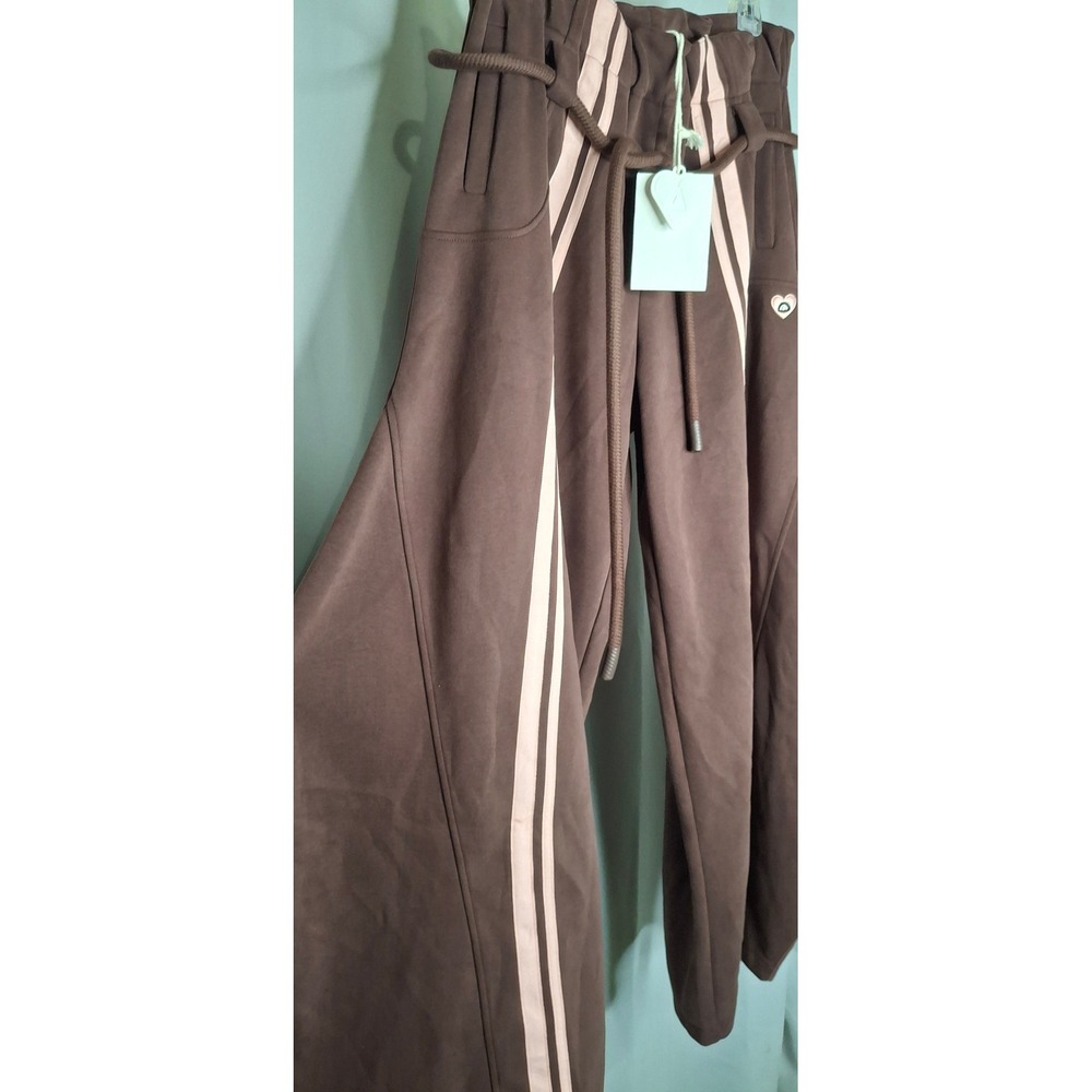 Aelfric Eden Brown Pink Stripe Super Baggy Barrel Sweatpants Streetwear XL NEW - Picture 4 of 13